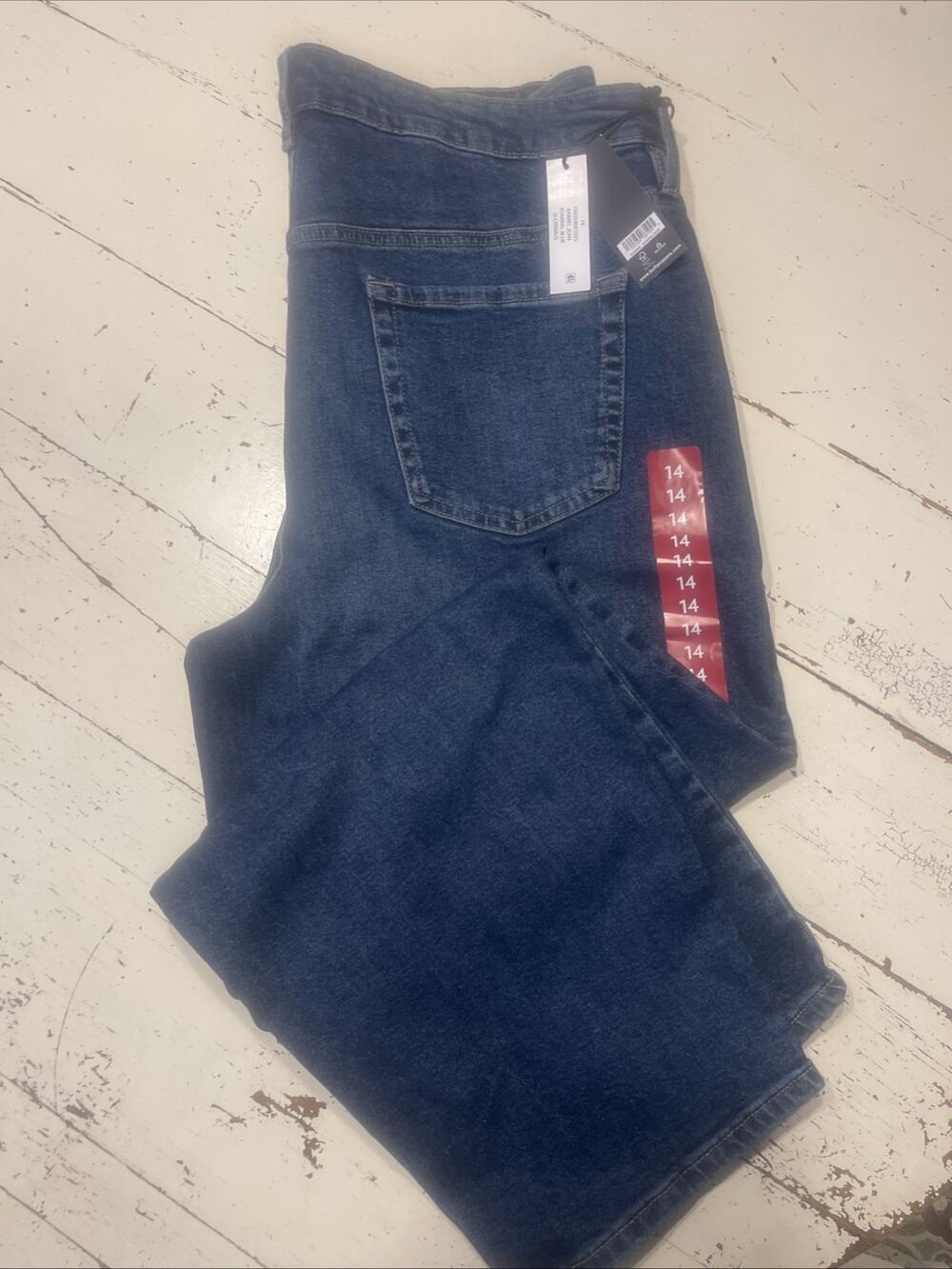 Buffalo Jeans Women's Jeans Blue, Faded Pockets, Button Zip